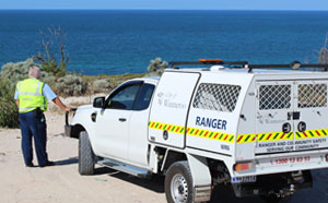 ranger with vehicle