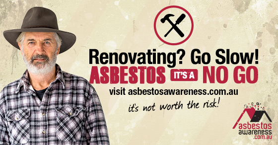 Asbestos warning