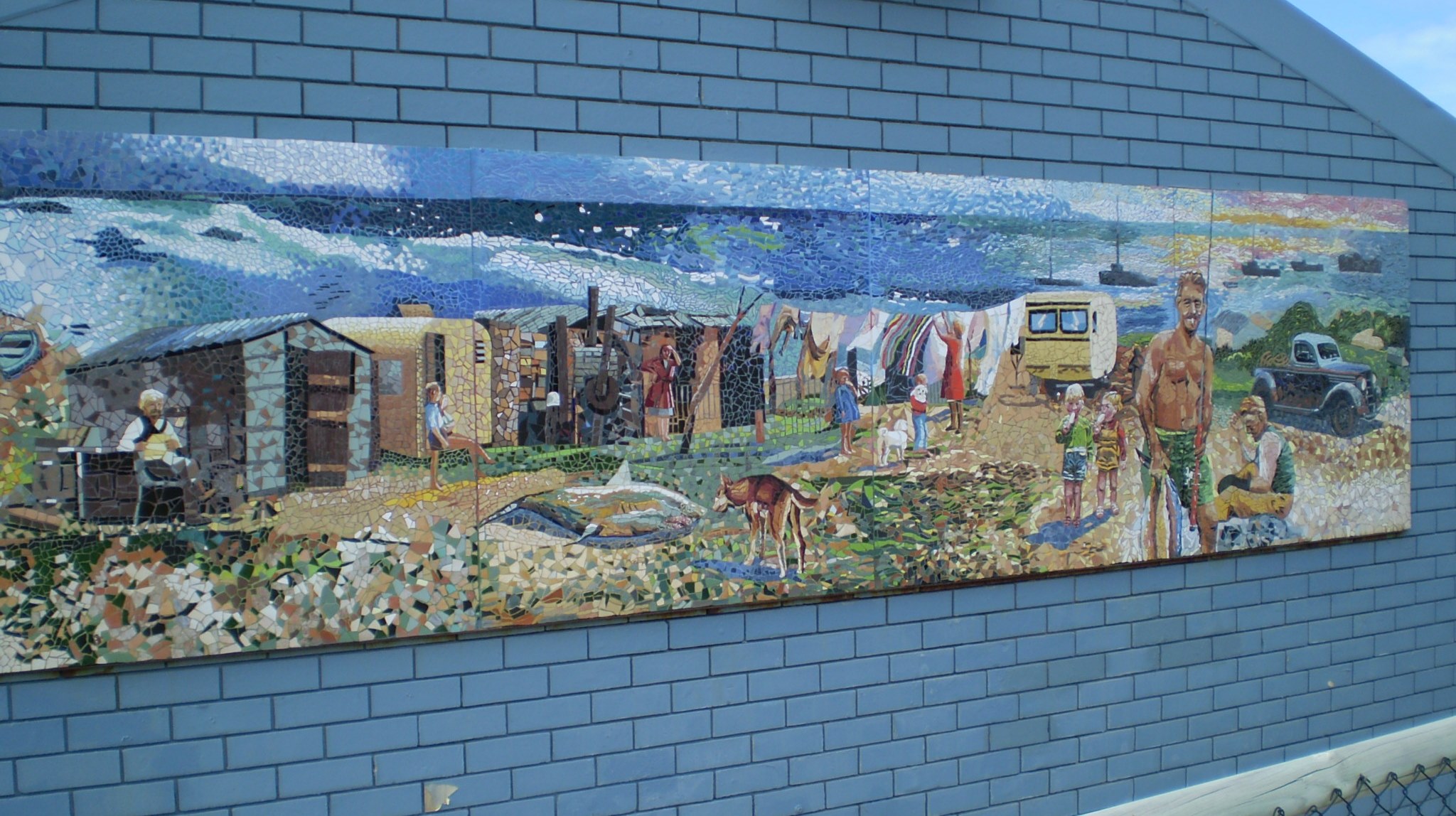 Fishermans hollow mural