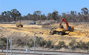 Mitchell freeway extension project works