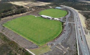 An aerial image of Splendid Park in Yanchep, taken in January 2020.