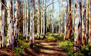 Painting by Janey Emery