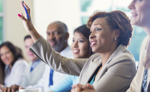 Group of people in meeting
