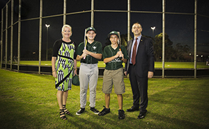 Baseball clubrooms