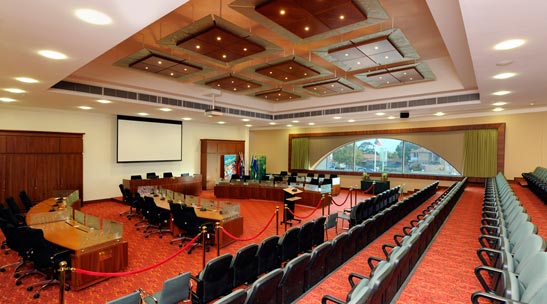 council chambers