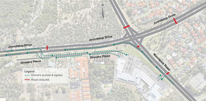 Drovers Map Wanneroo Road