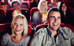People at a cinema