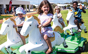 Children on ride