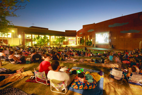 City of Wanneroo civic centre crowd