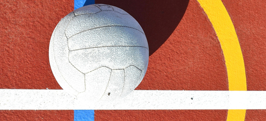 Netball on court