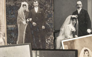 Black and white photographs