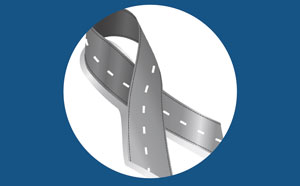 Road Ribbon Safety logo