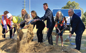 works commence on road widening