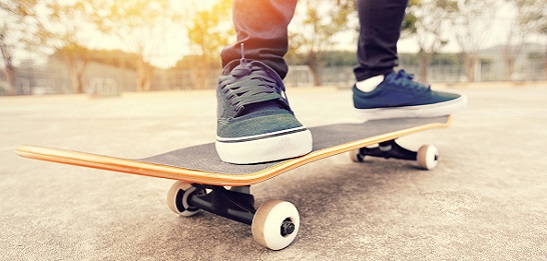Person skateboarding