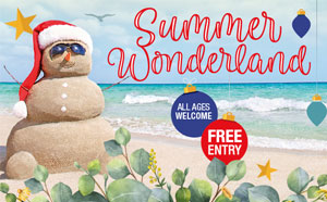 Snowman made out of sand...