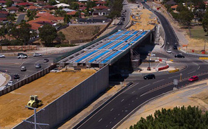 Wanneroo Road and Joondalup Drive interchange
