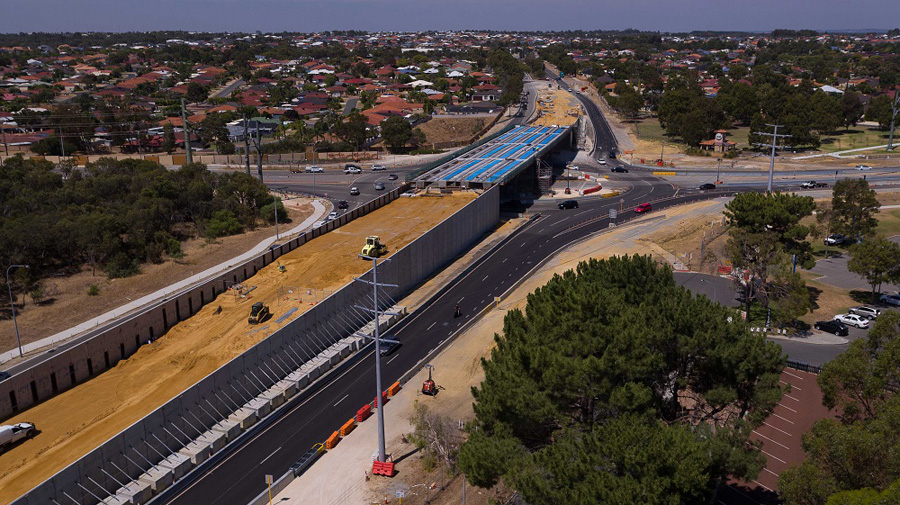 Wanneroo rd joondalup drive intersection