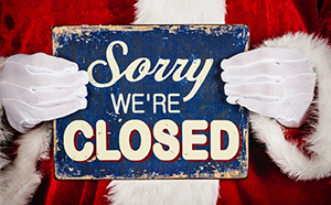 Christmas Closure