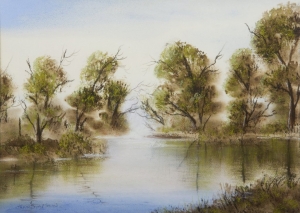 Lake Joondalup 2, Jean Simpson. Acquired 1994, Pastels