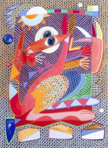 Margaret River Kangaroo, Trevor Woodward. Acquired 1994, Pastels on Paper