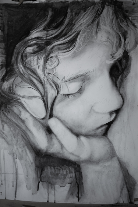 Amy Marshall, 'The joy of just watching you sleep'