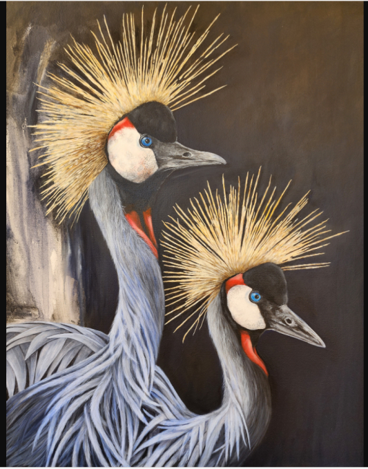 Geraldine Gustavino, 'Crowned Elegance'