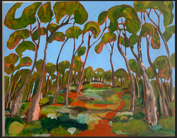 Rebecca Letch, 'Mulga Springtime'