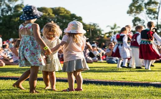 Image of children playing in a park