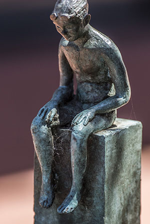 Bronze statue