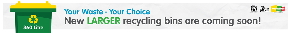 Larger bins banner