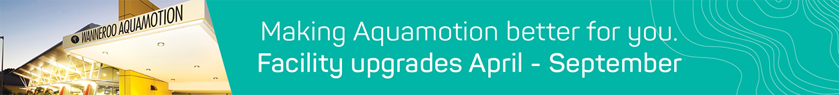 Aquamotion upgrades banner