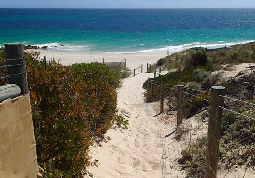 Beach access fred stubbs park.