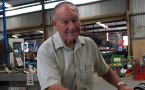 Bill Meredith at his Landsdale business, Bill's Machinery