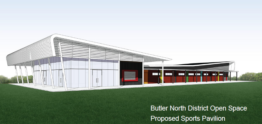 Butler north district open space sports amenities