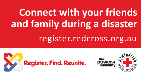 Logo for Register Find Reunite Red Cross