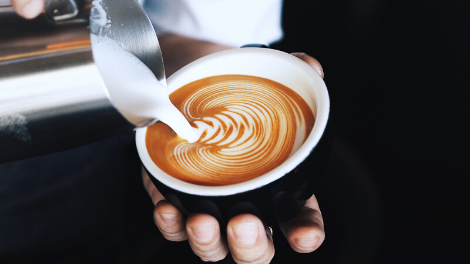 Coffee stock image