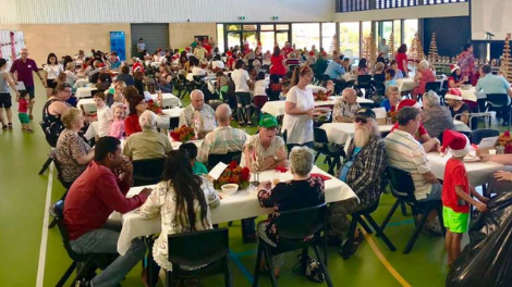 One Church Perth's annual Wanneroo Christmas Lunch at Irene McCormack College also received community funding in 2018.
