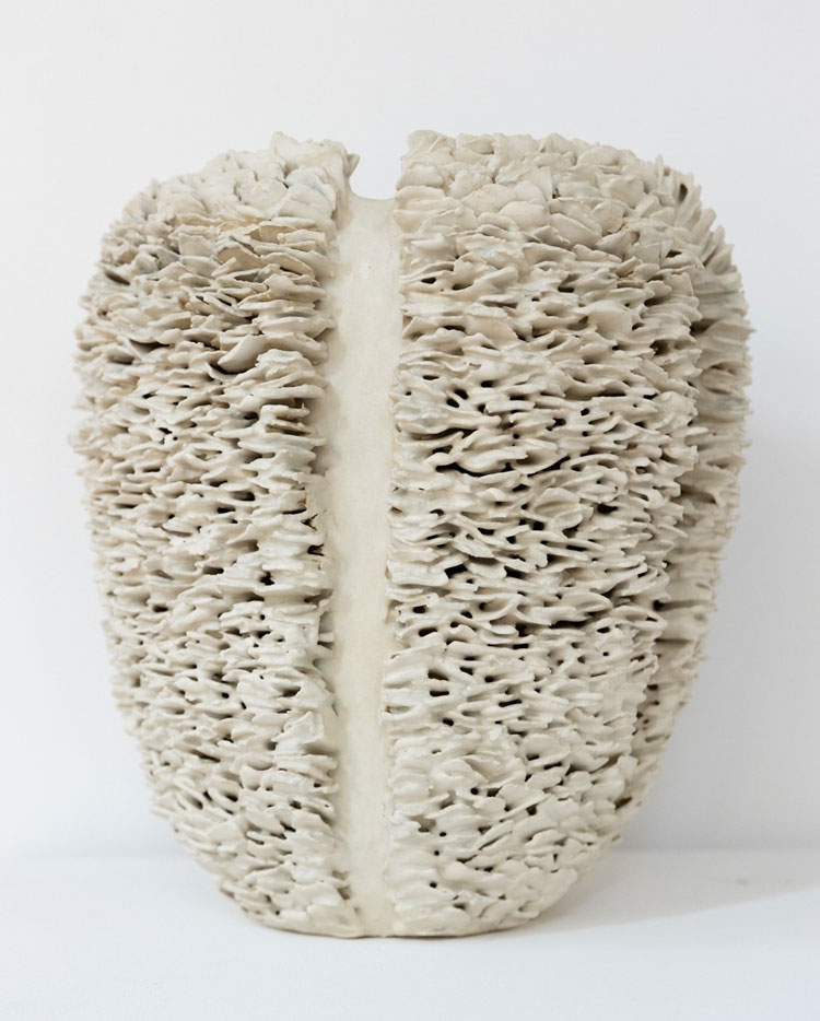 Coralled sculpture