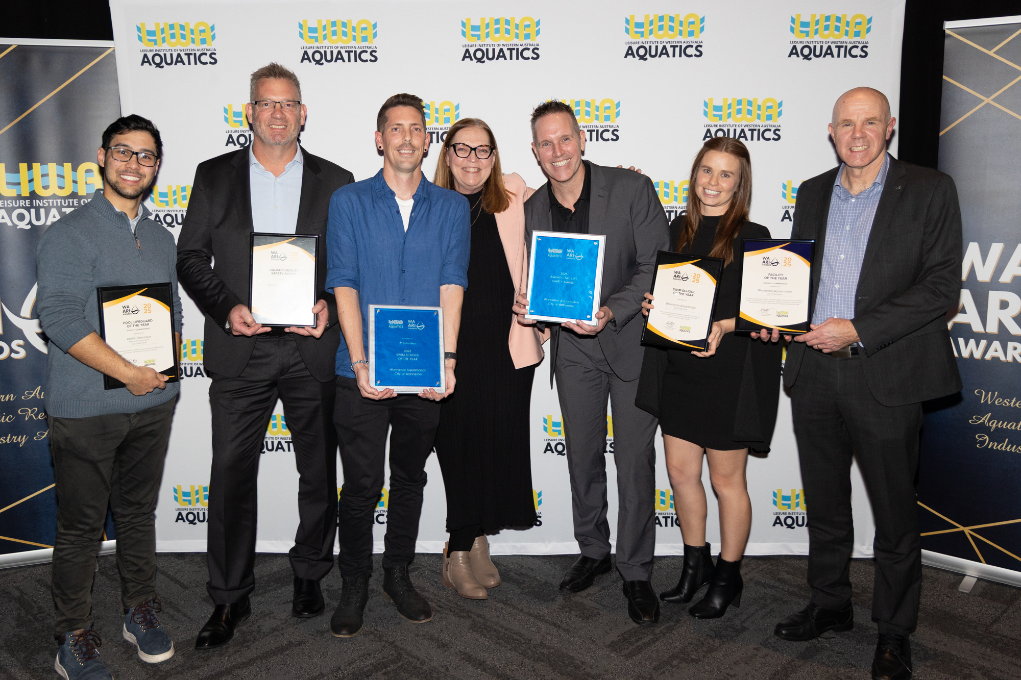 team with awards