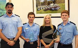 Volunteer firefighters award 2016