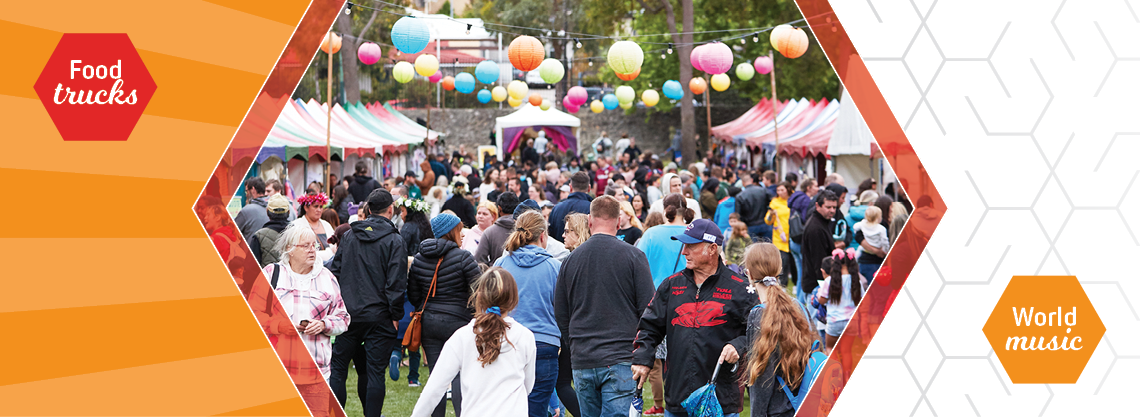 Crowd of people at outdoor event