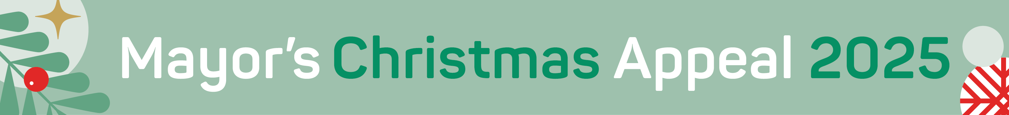 Banner for Mayor's Christmas Appeal