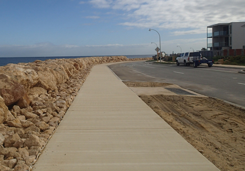 Mindarie breakwater maintenance july 2018