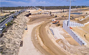 Mitchell freeway works picture