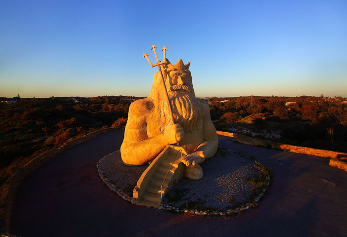 King Neptune statue