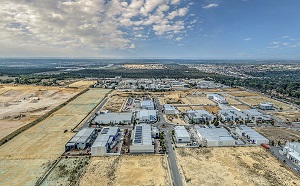 An aerial view of the Neerabup Industrial Area.