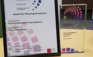 Planning Institute of Australia Award