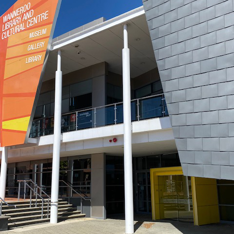 Wanneroo Library and Cultural Centre - Dundebar Road entrance