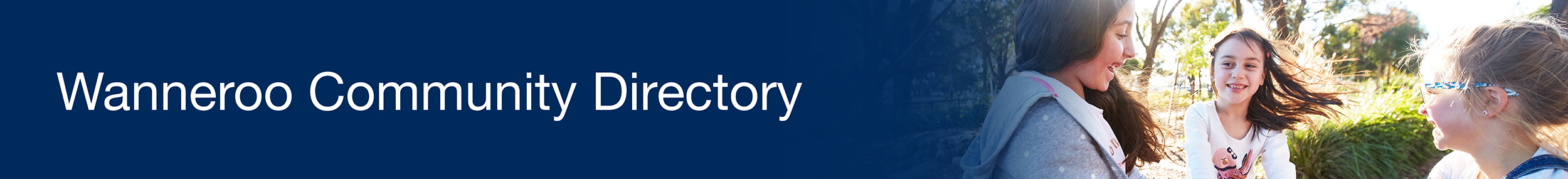 Community Directory banner