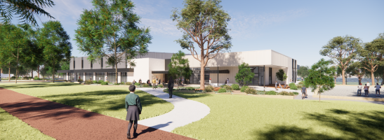 Concept image of Wanneroo Recreation Precinct